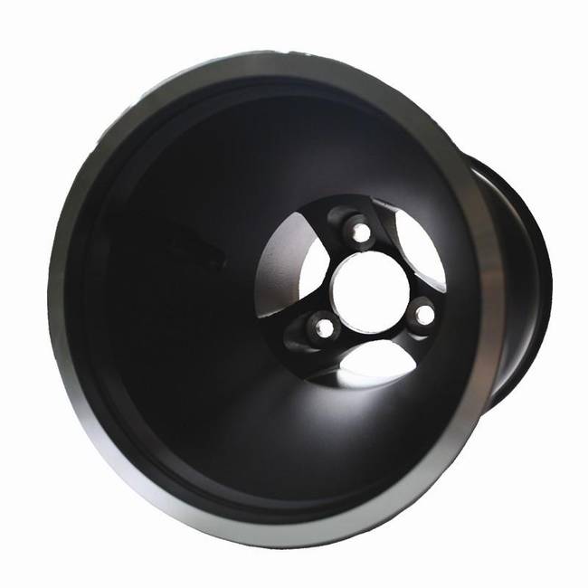 REAR WHEEL ALLOY 6'' BLACK