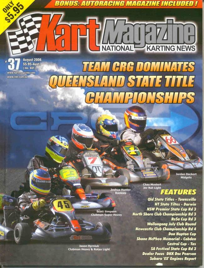 37 KART MAGAZINE AUG 2006