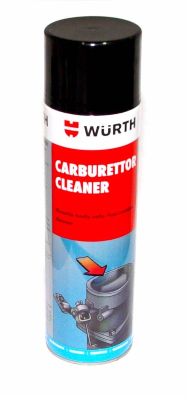 Wurth Carb, intake and throttle body cleaner 500ml