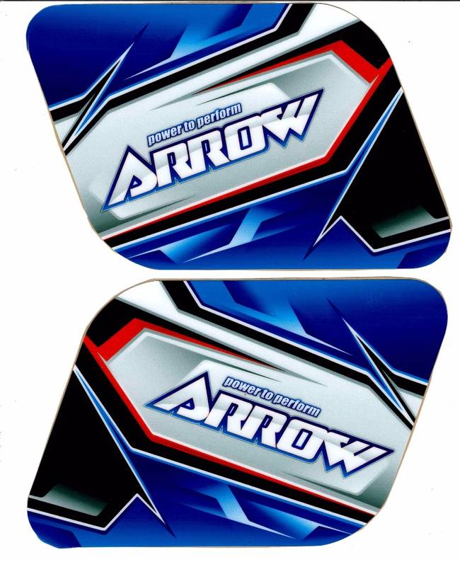 FUEL TANK STICKERS [QTY 2]