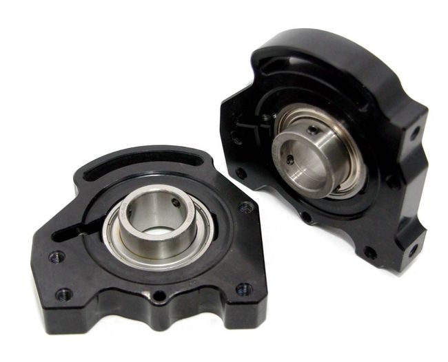 30MM REAR BEARING AND FLANGE ARROW BLACK [qty 2] S/HAND