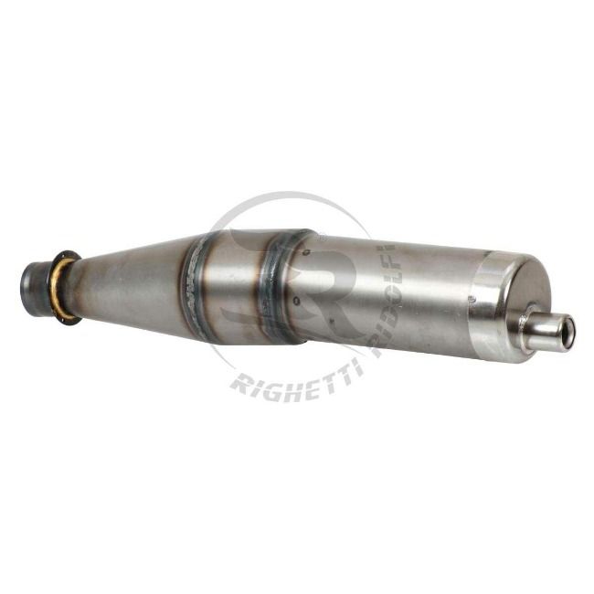 EXHAUST MUFFLER BUBBLE 110/100 47.5/.6 BENT