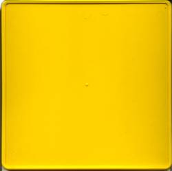 NUMBER PLATE EURO PLASTIC YELLOW product image