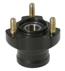 FRONT WHEEL HUB 55MM X 17MM SHAFT BLACK R/R product image