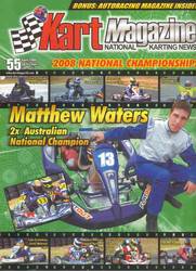 55 KART MAGAZINE APRIL 2008 product image