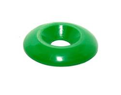 PLASTIC GREEN 8MM SEAT COUNTER SUNK WASHER product image