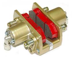 HYDRAULIC BRAKE 2 SPOT CALIPER R/R CAST GOLD product image