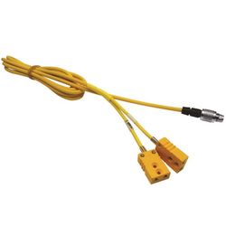 MYCHRON 5 2T EXTENSION SPLIT CABLE 2 YELLOW PLUGS product image