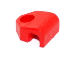 PLASTIC MOUNT BRACKET BRAKE LINE RED product image