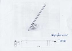STEERING SHAFT 20mm / 8mm product image