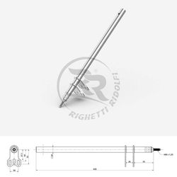 STEERING SHAFT 20mm / 8mm X 420mm product image