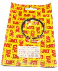 47.8MM PISTON 2 RING SET DAP BRAND product image