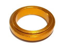 FRONT WHEEL SPACER ALLOY GOLD 5MM product image