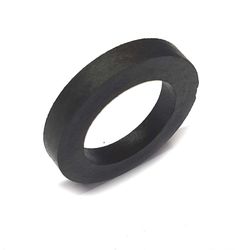 FRONT WHEEL SPACER PLASTIC BLACK 4MM/17MM SHAFT product image