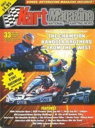 33 KART MAGAZINE APRIL 2006 product image