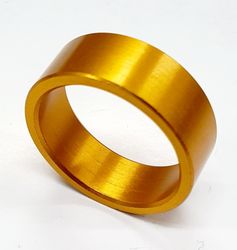 FRONT WHEEL SPACER 25MM X 10MM GOLD R/R product image