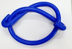 WATER HOSE BLUE SILICONE 16MM 1200MM 2 X 180 DEGREE BENDS product image