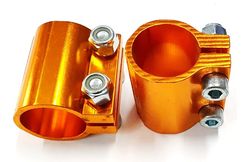 CHASSIS CLAMP 30MM GOLD COLOUR [QTY 2] product image
