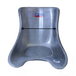SEAT FIBRE GLASS SILVER IMAF LARGE No 4 product image