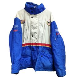 TOPKART COMER TEAM MIR JACKET USED LARGE SIZE : USED CONDITION WHITE NEEDS CLEANING product image