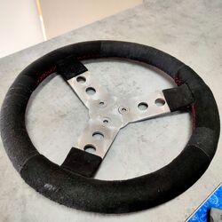 90S/2000S TECNO TEAM STEERING WHEEL USED/SEMI WRAPPED product image
