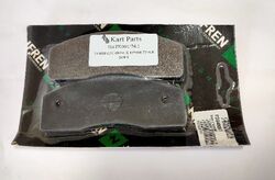 BRAKE PAD 74MM 6MMX12MM SOFT product image