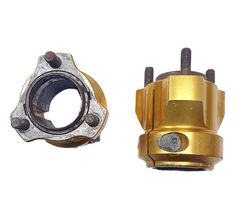 40MM X 65 REAR ARROW HUB GOLD product image