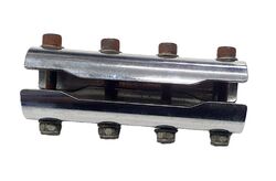 ARROW FRONT TORSION BAR CLAMP STEEL CHROME S/HAND product image